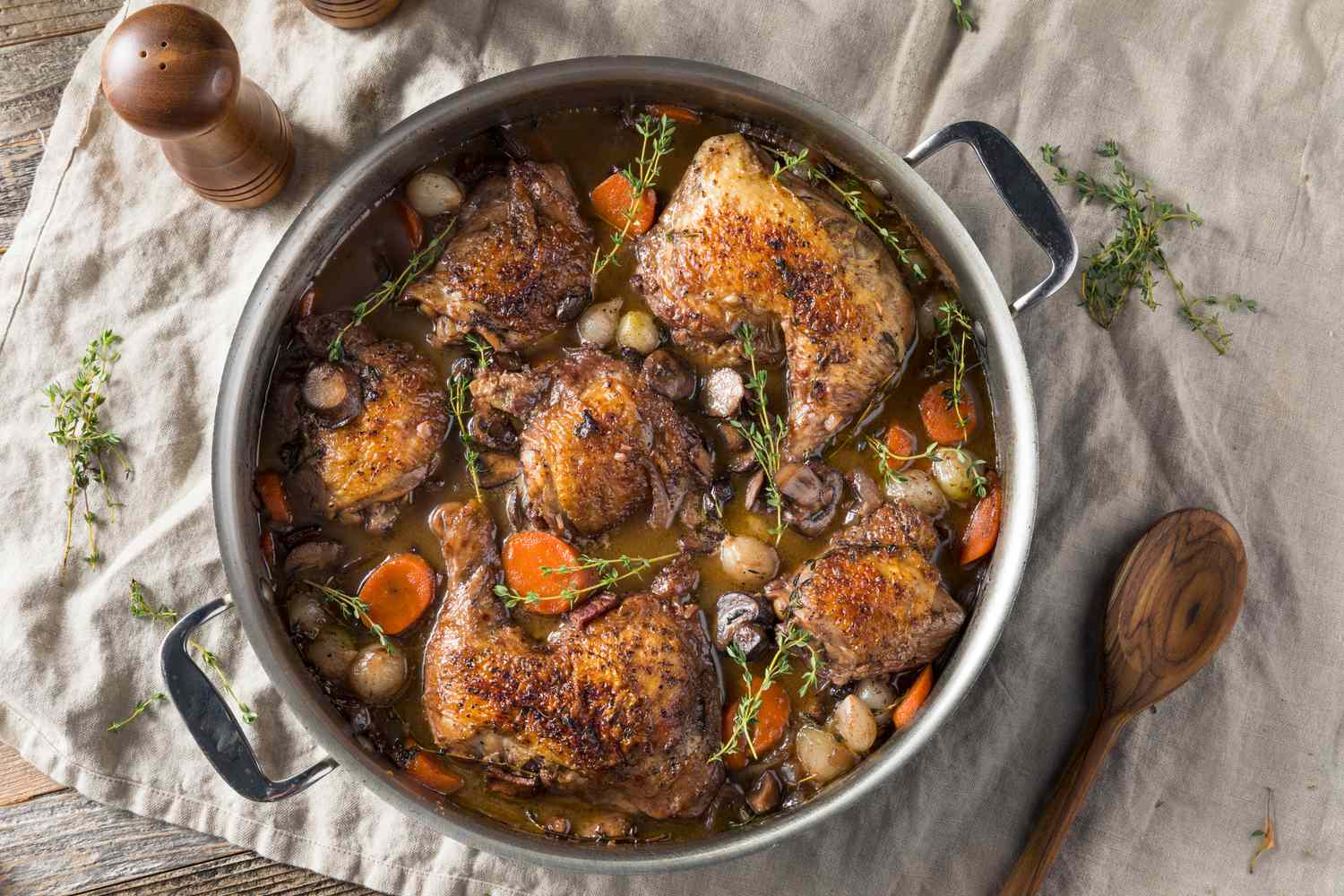 Classic French Coq au Vin